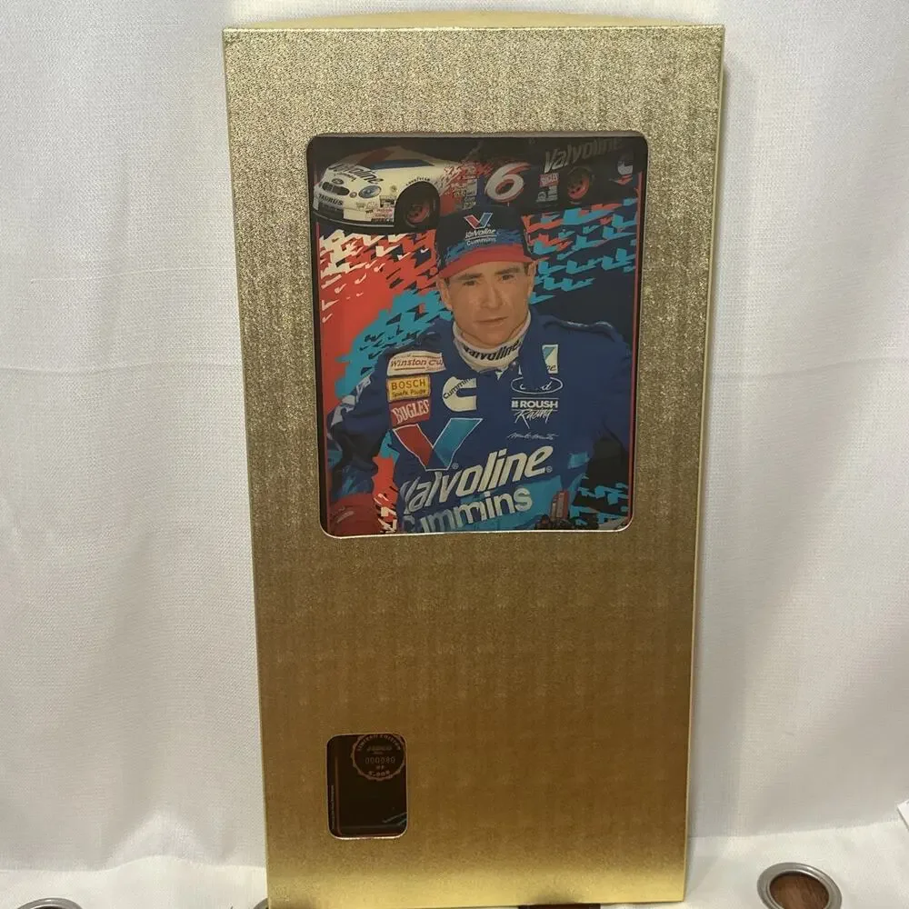 Jebco Limited Edition Clock NASCAR Mark Martin Valvoline #6 New In Box Vintage